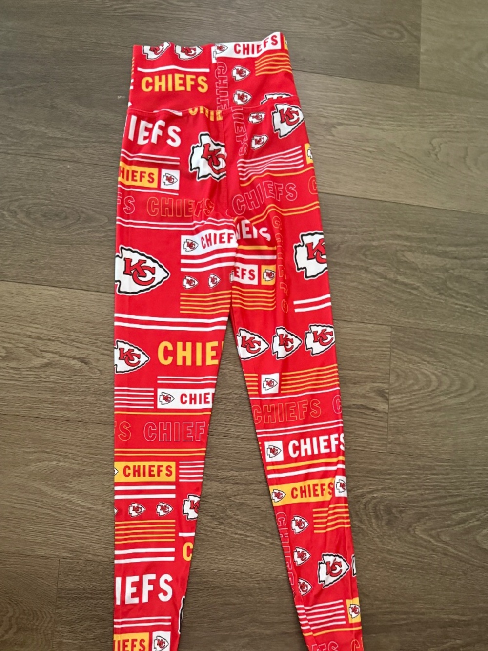 🏈❤️ Kansas City Chiefs Zubaz Column Leggings ❤️🏈 - Picture 3 of 3